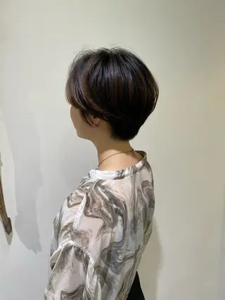 ショート garage.所属・吉田 慎冴/メンズパーマのヘアスタイル