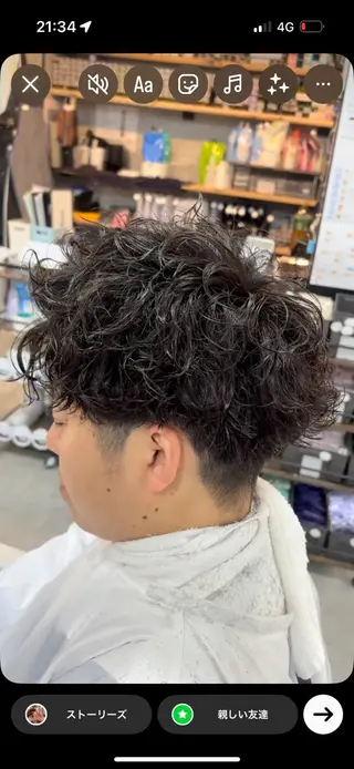メンズ 🩶rise THREE(A)🩶のヘアスタイル