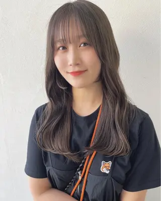 ロング カラー 透明感カラー🫧🌈 似合わせカット✂︎のヘアスタイル