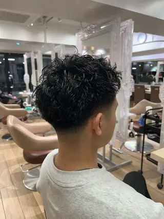 メンズ 渡辺 大輝 メンズパーマのヘアスタイル