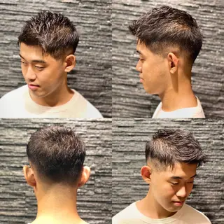 ショート ヘアアレンジ メンズ 萩原 勇樹のヘアスタイル