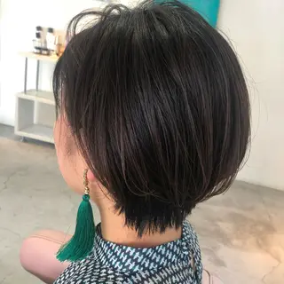 ショート 小森 樹奈のヘアスタイル