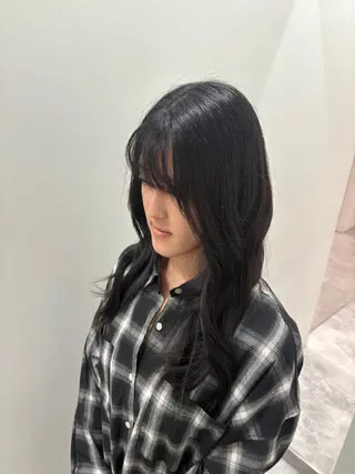 ロング カラー SHIAN ⭐️KAHO⭐️のヘアスタイル