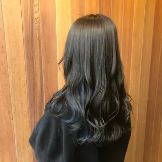 ロング カラー 【寺田町】ソリハシ アキラのヘアスタイル