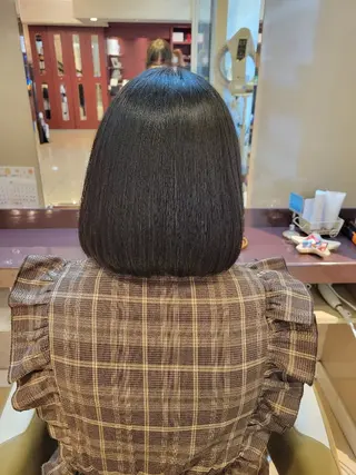 ミディアム さとう かなこのヘアスタイル
