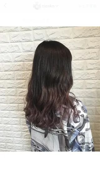 ロング カラー ヘアアレンジ 🌿‬ ܸAir 透明感🌱西村知佳のヘアスタイル