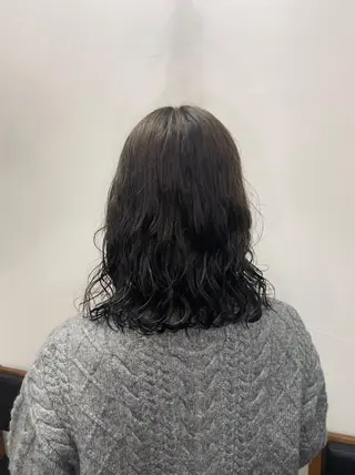 ミディアム カラー NiL所属・藤浪 駿のヘアスタイル
