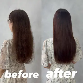 ロング パーマ 柴田 賢のヘアスタイル