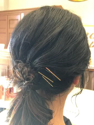 ヘアアレンジ 髪質改善✨縮毛矯正 美髪担当・大西真奈のヘアスタイル