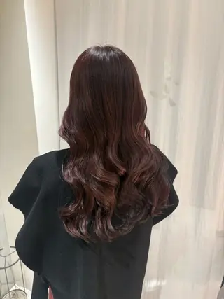 ロング RIN⌇ レイヤー⌇ 艶カラー🌙のヘアスタイル