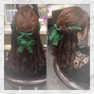 ヘアアレンジ ヘアセット/着付け 𓇼 松本 夏美𓇼のヘアスタイル