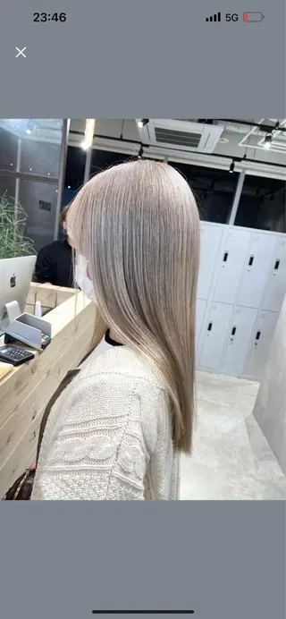 セミロング カラー 猫ッ毛さんヘア🐈 Misa【女性】のヘアスタイル