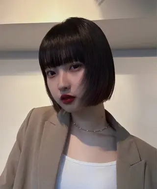 ショート 新宿/ボブ/レイヤー 縮毛矯正/SACHIのヘアスタイル