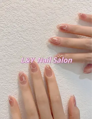 ネイル L&Y Nail🎀 思雪のネイルデザイン