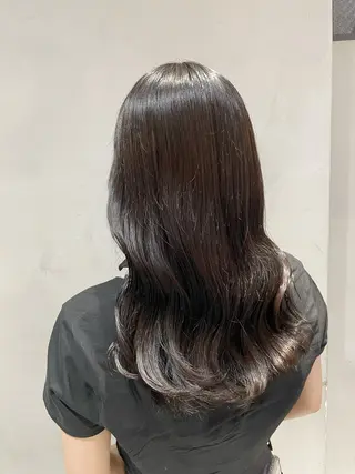 ロング カラー ヘアアレンジ 艶髪/レイヤーカット 🐣misakiのヘアスタイル