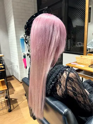 ロング カラー ✨ハイトーン カラーTAKUYA✨のヘアスタイル