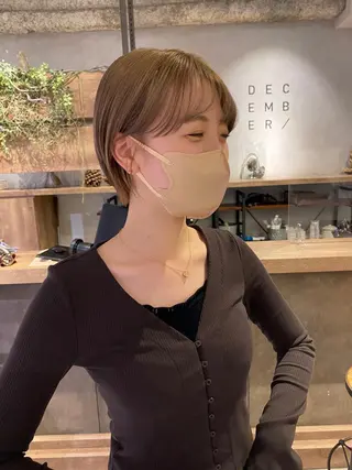 ショート December/ jingumae所属・【カットモデル募集】 yuzuのヘアスタイル