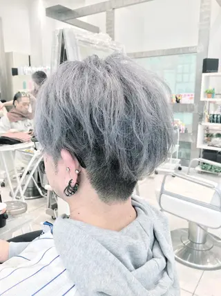 ショート 田中 慎也のヘアスタイル