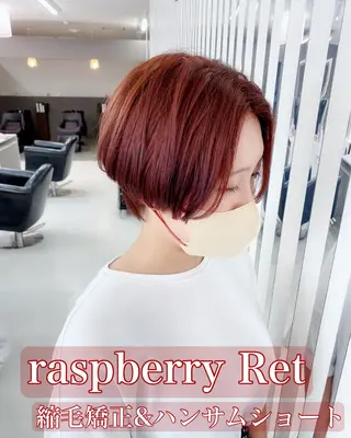 ショート カラー YURI ✨のヘアスタイル