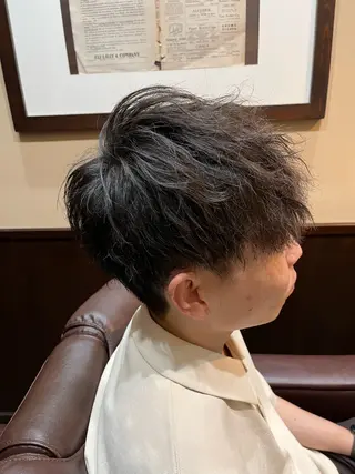 パーマ メンズ いまり てるくにのヘアスタイル