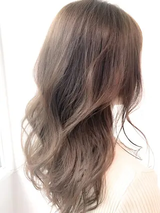 ロング カラー Lehm所属・表参道/さあ や/大人ナチュラルのヘアスタイル