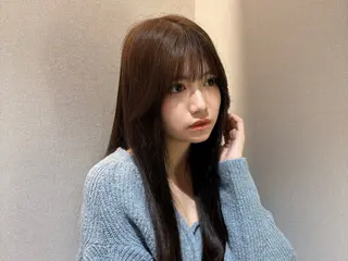 ロング カラー 髪質改善カラー ベージュ🤎YUMEのヘアスタイル