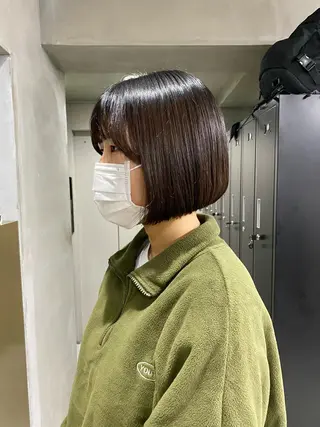 ショート カラー 田代 佳穂のヘアスタイル