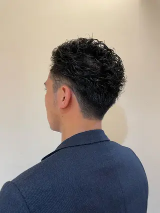 パーマ メンズ 高橋 涼香のヘアスタイル