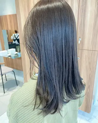 パーマ 透明感モテ艶髪カラー Gallicaイリサのヘアスタイル