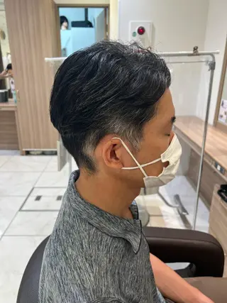 メンズ 顔周り/韓国レイヤー junkaのヘアスタイル