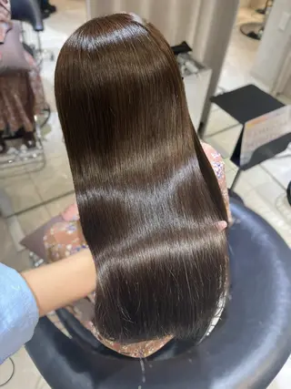 ロング カラー 韓国レイヤー×モテ髪 /MITSUKI🤍のヘアスタイル