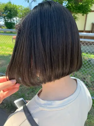 ショート パーマ ストウ ナナエのヘアスタイル