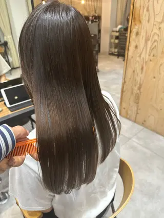 ミディアム VIEW OSAKA所属・髪質改善ブリーチ/ 艶髪/美髪/しゅがーのヘアスタイル