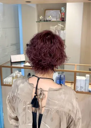 ショート 大石 陽菜のヘアスタイル