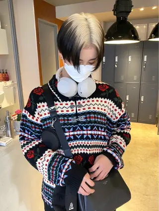 ショート カラー ブリーチ矯正/ ブリーチ特化mikaのヘアスタイル