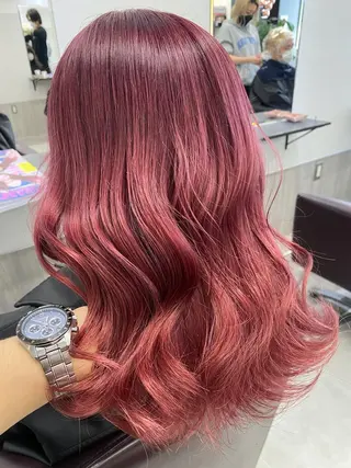 ミディアム カラー JILL by GiseL/天神のヘアスタイル