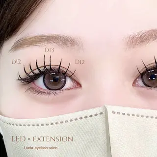 マツエク・マツパ Lucia 博多店 [ 山地 ]のマツエク・マツパデザイン