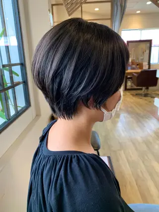 ショート ヘアアレンジ chill out 南塚口本店のヘアスタイル