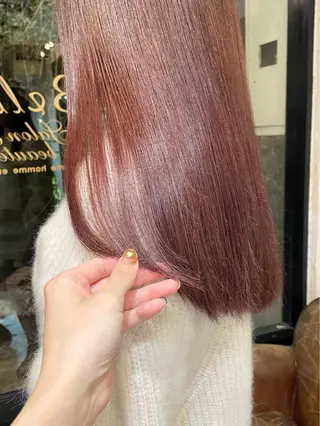 ロング カラー Luce横浜店所属・yuu 🪴 透明感 カラー/メンズパーマのヘアスタイル