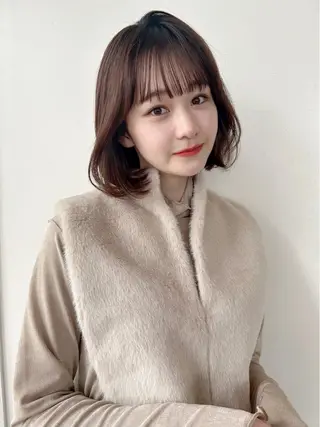 ミディアム カラー リピーター多数🌟 メンズ限定 松本理沙のヘアスタイル