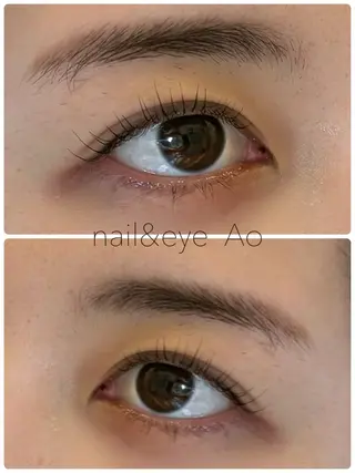 メンズ マツエク・マツパ nail&eye Aoのマツエク・マツパデザイン