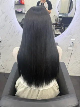 ロング hair salon dot.mooda所属・カラーモデル募集中 🎀🫧Rinnaのヘアスタイル