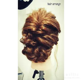 ヘアアレンジ _WHITE高槻所属・_WHITE高槻店 yusukeのヘアスタイル