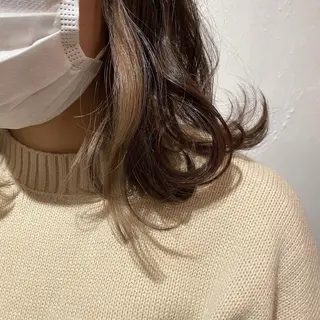 ミディアム カラー 韓国ヘア特化 💟 ララア 💟のヘアスタイル