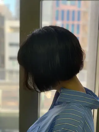 ショート CECIL hair なんば店所属・メンズパーマ 艶髪☆店長☆有馬のヘアスタイル