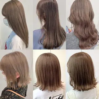 セミロング カラー パーマ ヘアアレンジ メンズ キッズ ネイル マツエク・マツパ 💕トレンドうる艶髪 💕TUNE銀座のヘアスタイル