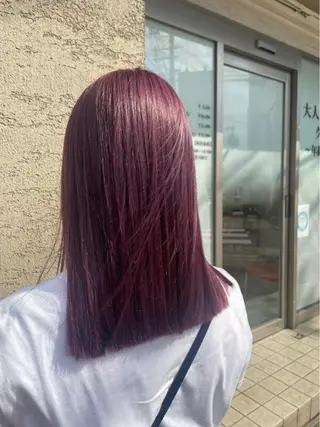 カラー Liens de HELME所属・☪️ 杉山 暁 ☪️のヘアスタイル