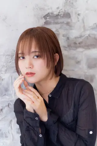 ショート カラー LA･BEAU所属・佐藤 有沙のヘアスタイル
