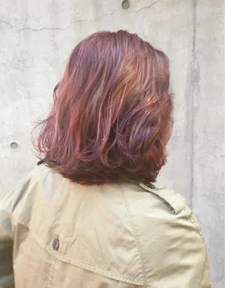 ショート カラー カラー特化サロン大阪 ルービック江坂/新城のヘアスタイル