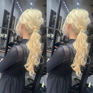 ロング ヘアアレンジ 名古屋/髪質改善/ 透明感SHIZUKAのヘアスタイル